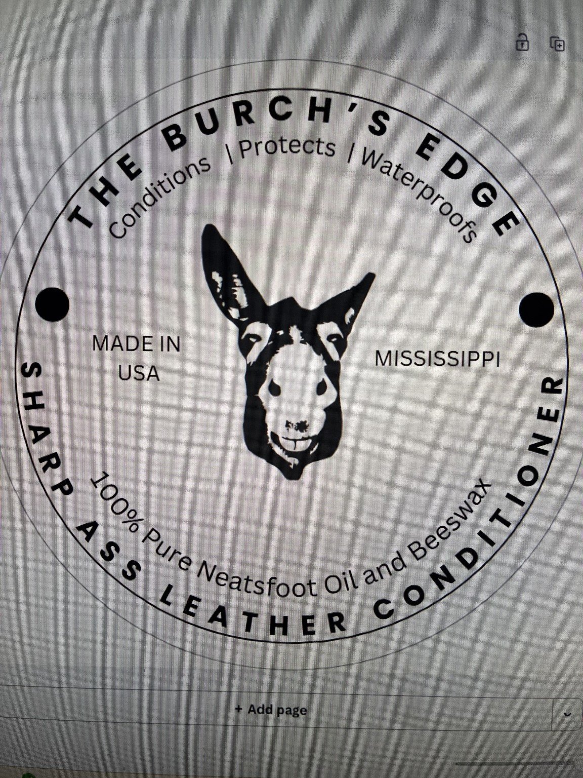 Sharp Ass Leather Conditioner